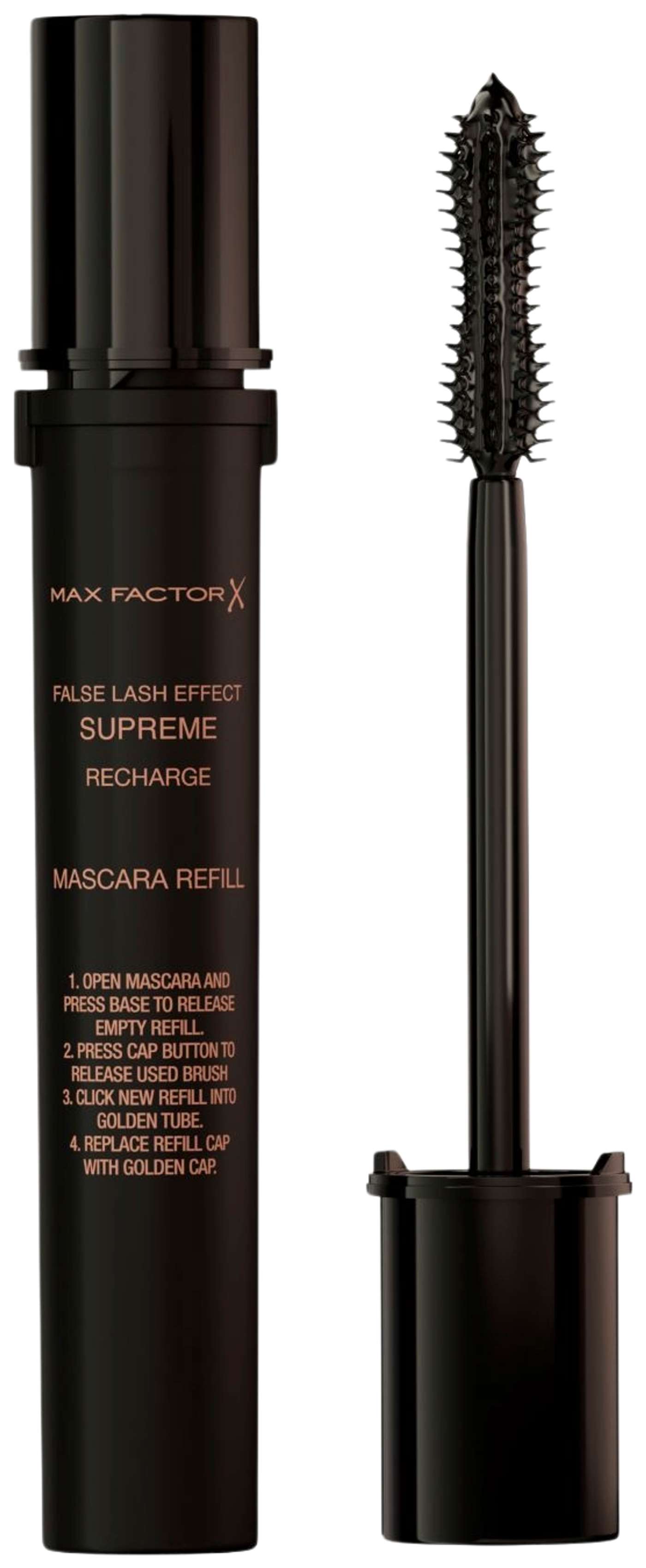 Max Factor False Lash Effect Supreme Recharge Многоразовая тушь для ресниц Black REFILL 9 мл (цвет Черный)