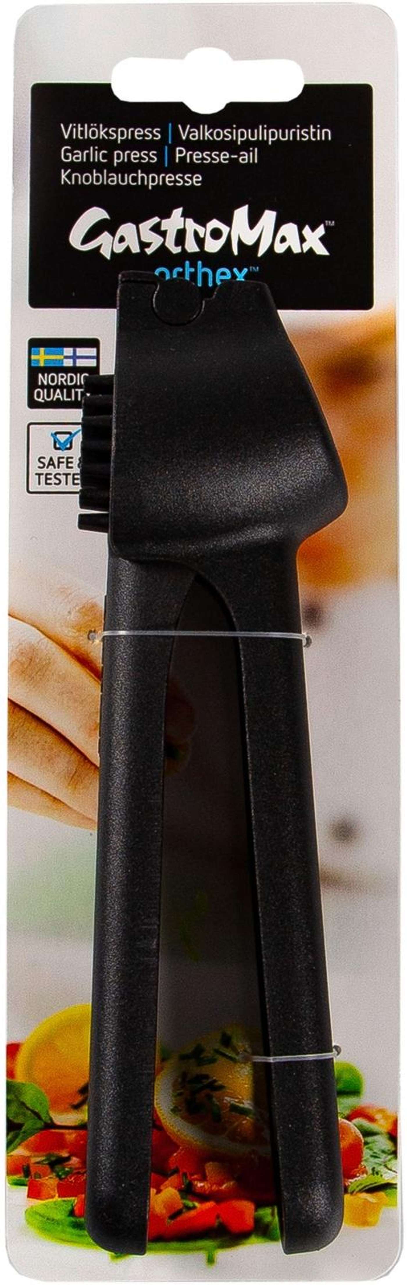 Пресс для чеснока Gastromax черный (цвет Черный)
