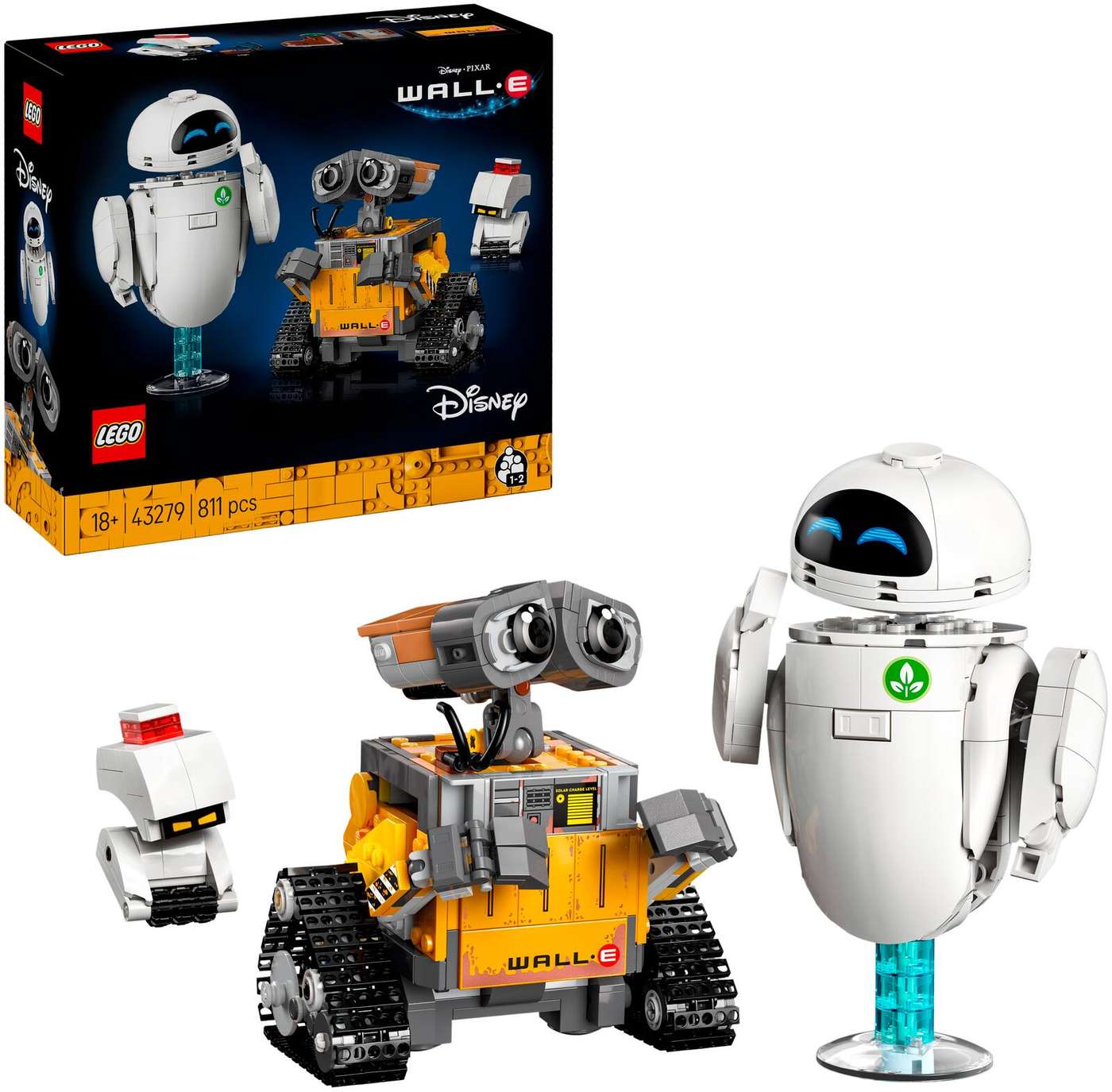 LEGO® Disney Pixar 43279 ВАЛЛ-И и ЕВА