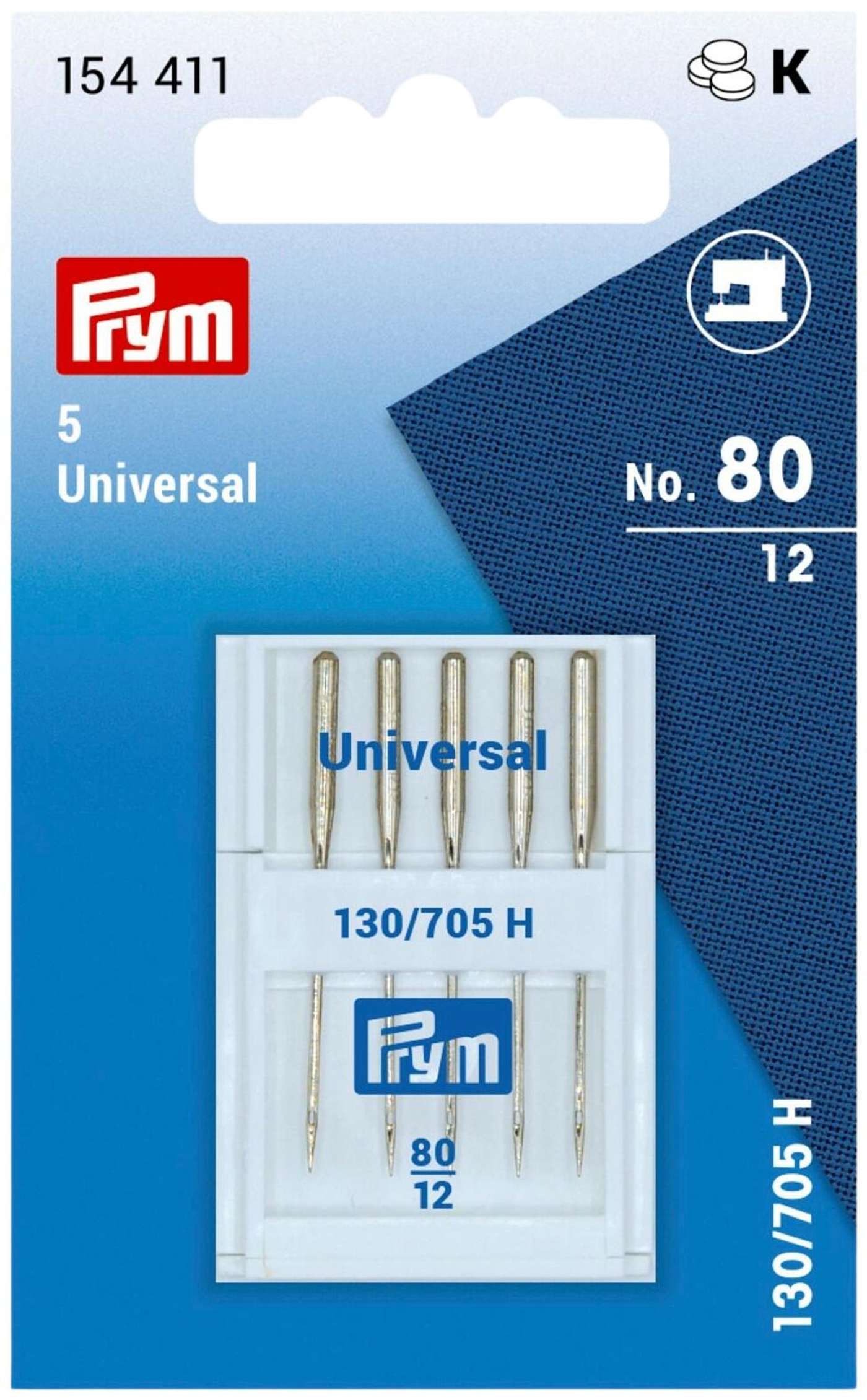 Игла для швейных машин Prym 80 5шт / упак.