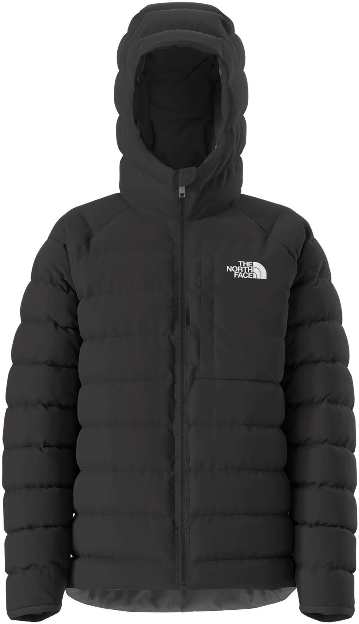 Зимняя куртка The North Face jr B RVR PERRITO JACKET (размер 2XL 167-173, цвет TNF ЧЕРНЫЙ / ДЫМЧАТЫЙ)