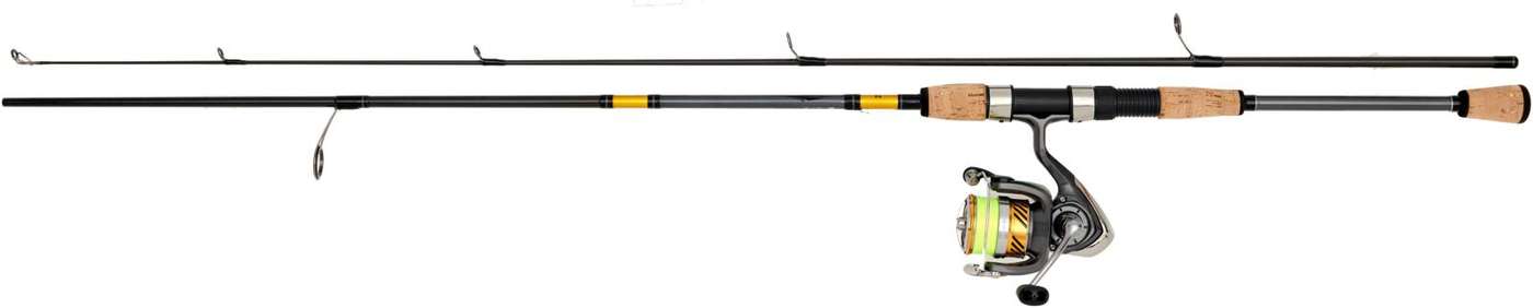 Набор открытых катушек Daiwa Laguna LT с леской 244см / 10-40г