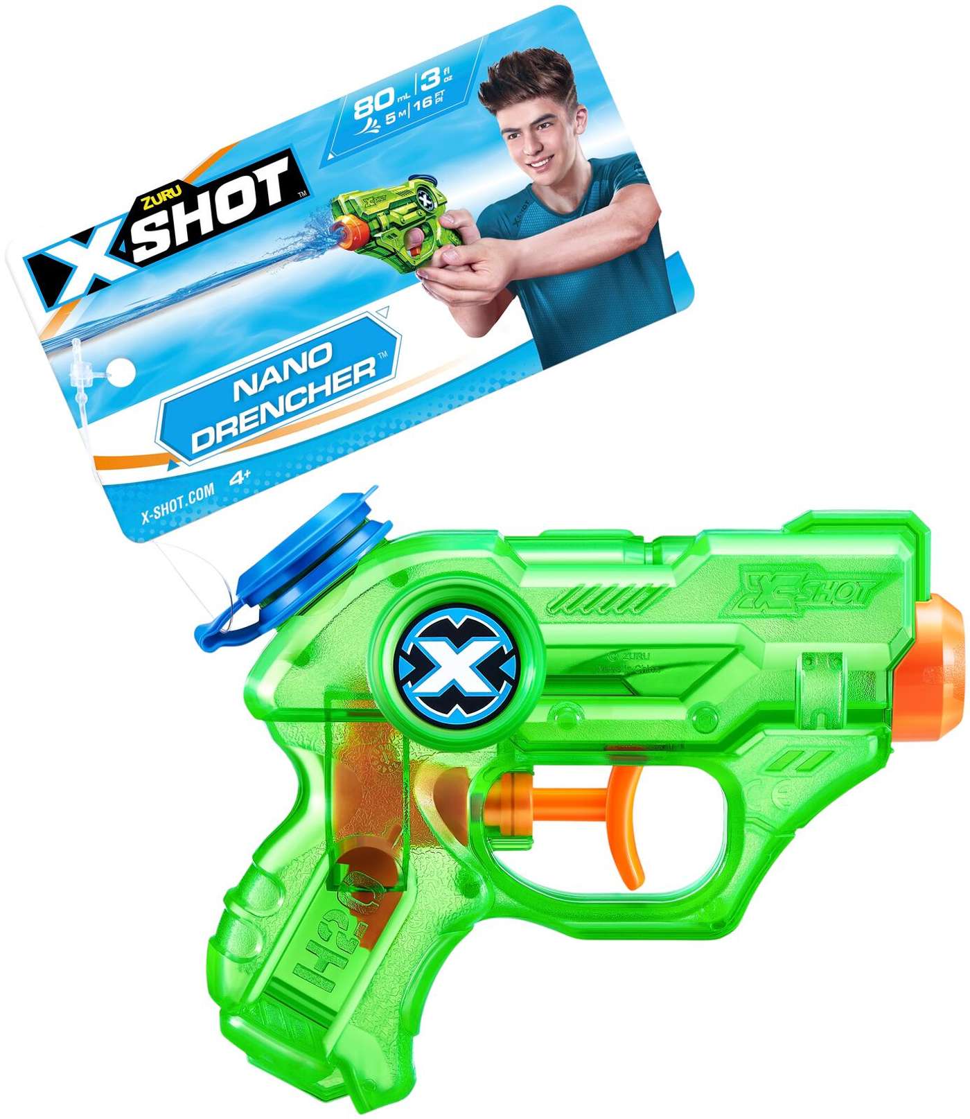 Бирка для водяного пистолета X-Shot Nano Drencher