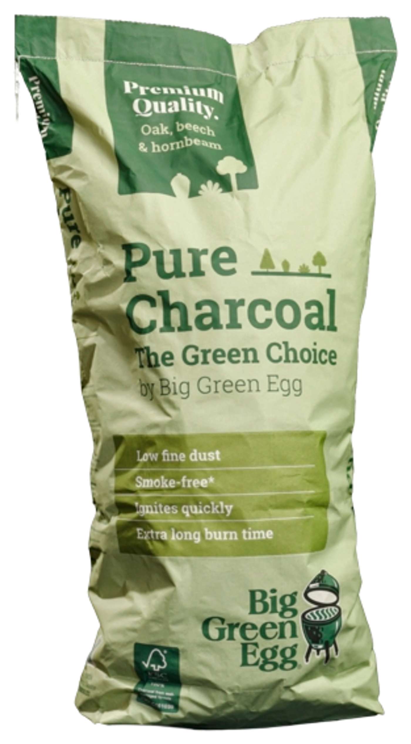 Уголь Big Green Egg Grill Pure The Green Choice 9 кг