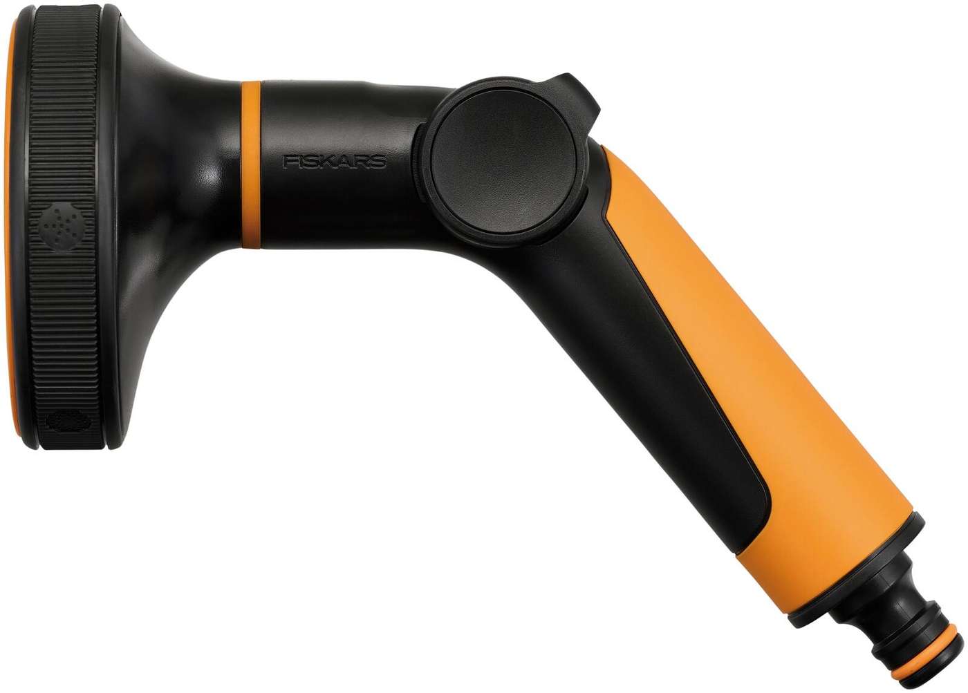 Многофункциональный поливочный пистолет Fiskars CF, переключатель под большой палец.