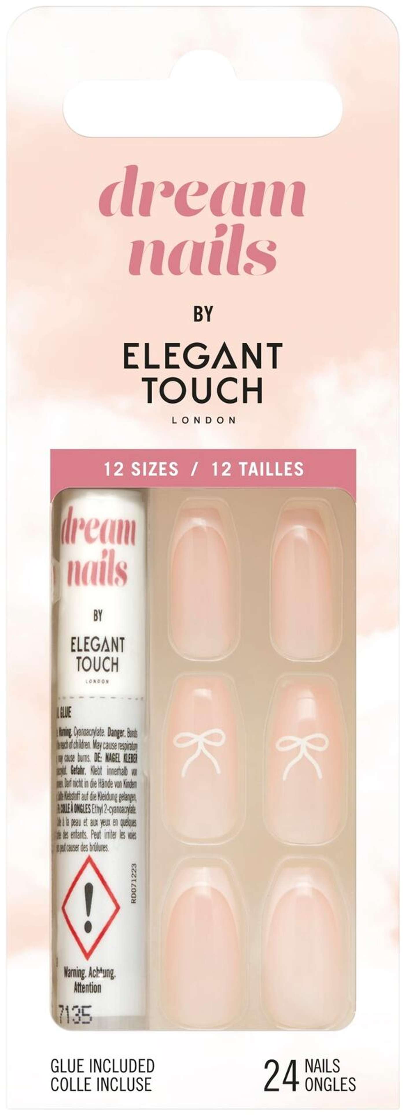 Elegant Touch Dream Nails - Искусственные ногти с завязками