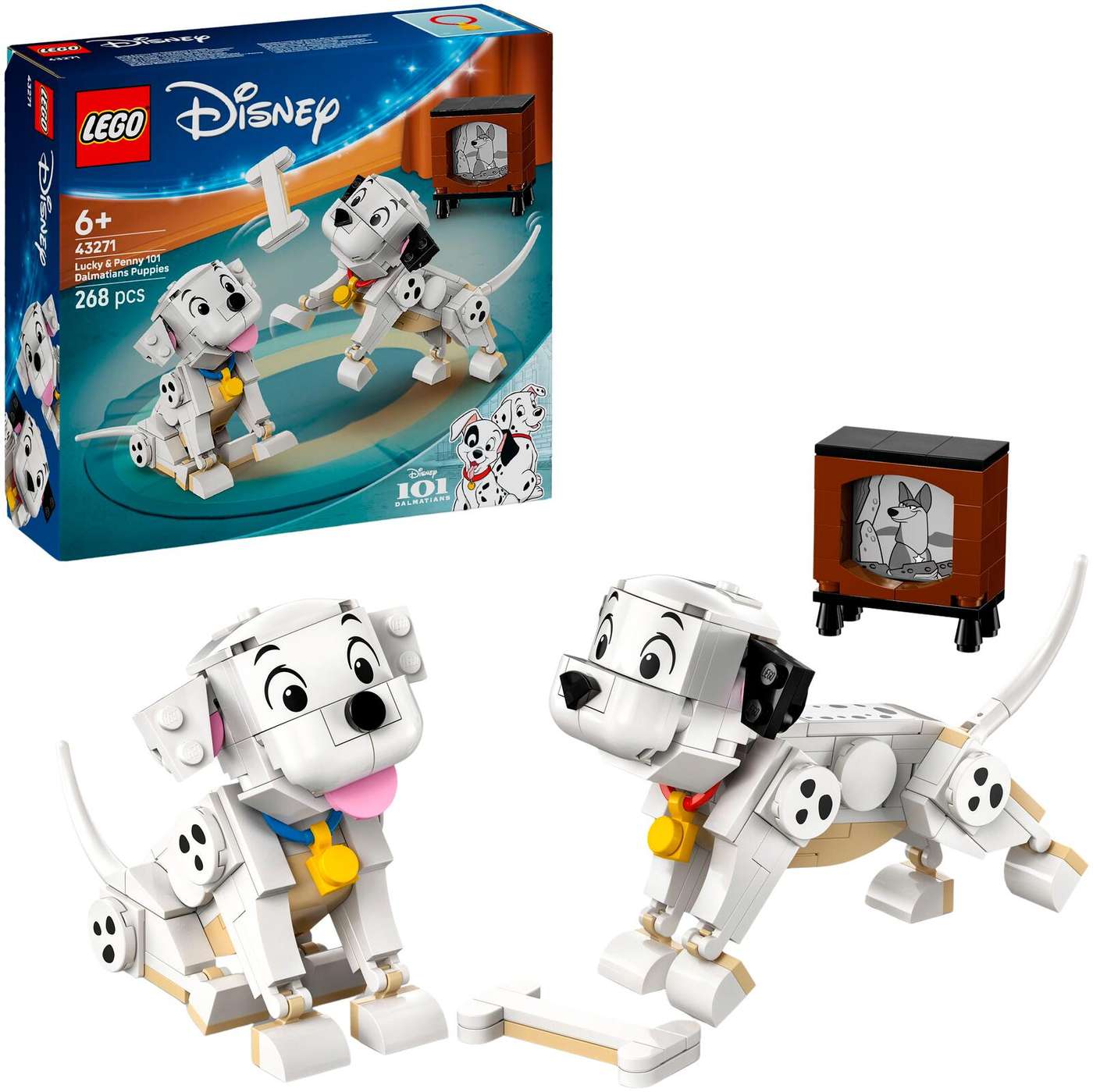 LEGO® Disney Classic 43271 «101 щенок далматинца»: Пэтч и Пипса