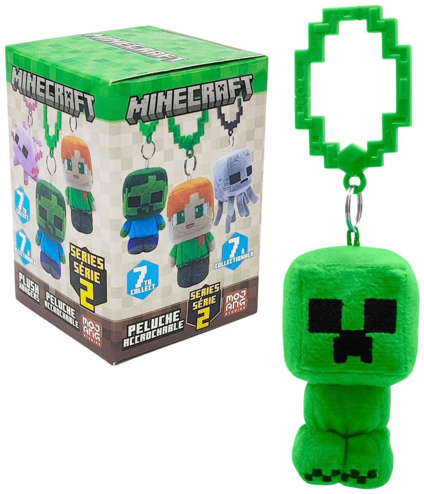 Плюшевая вешалка Minecraft 9см