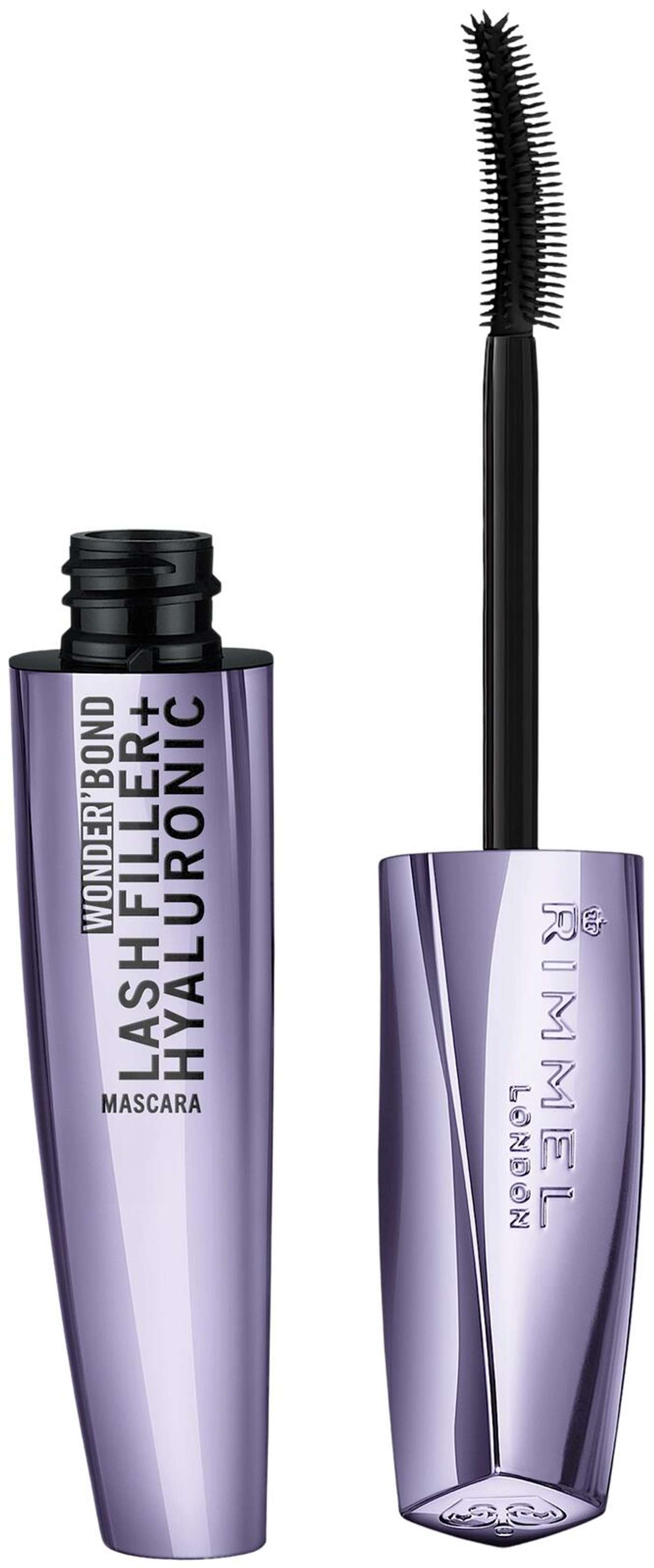 Rimmel London Wonder Bond Lash Filler + Hyaluronic Mascara 11 мл 001 Черная тушь (цвет Черный)
