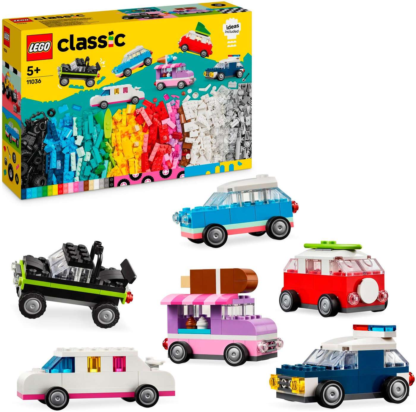 LEGO Classic 11036 Креативные автомобили
