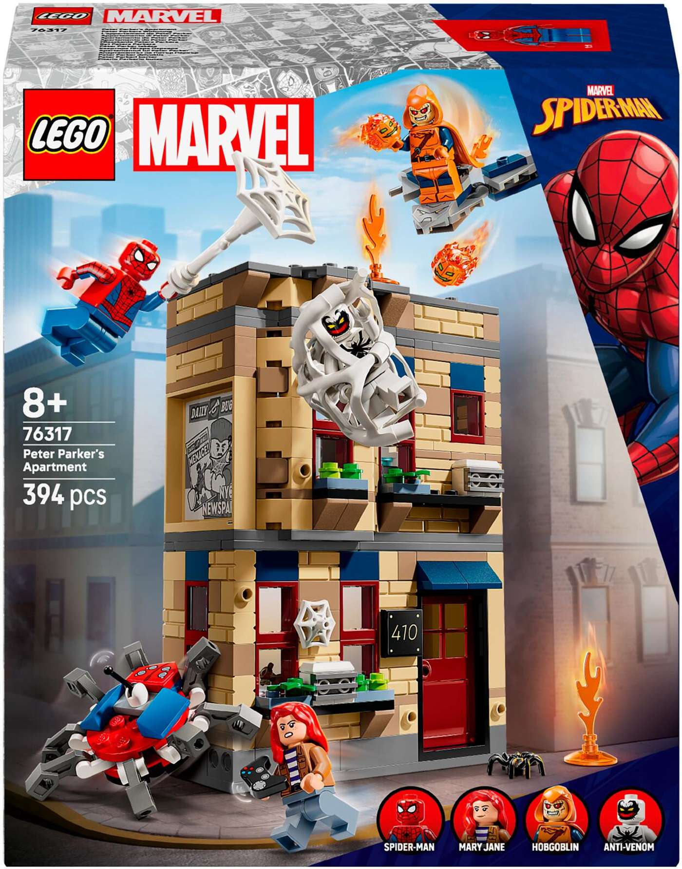 LEGO Super Heroes 76317 Квартира Питера Паркера