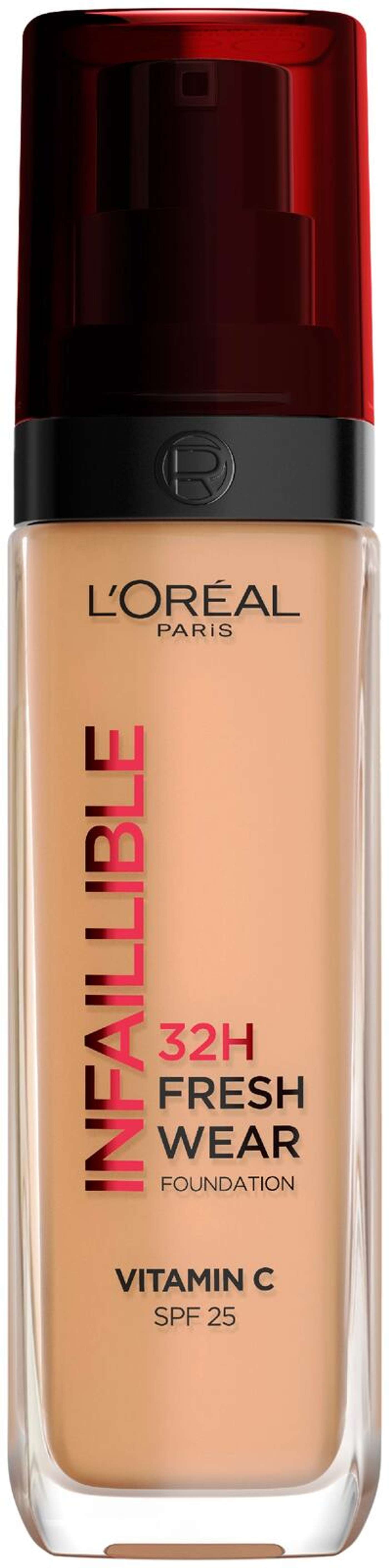 L'Oréal Paris Infaillible Fresh Wear 260 Тональный крем с теплым оттенком 30 мл (цвет Теплый подтон)