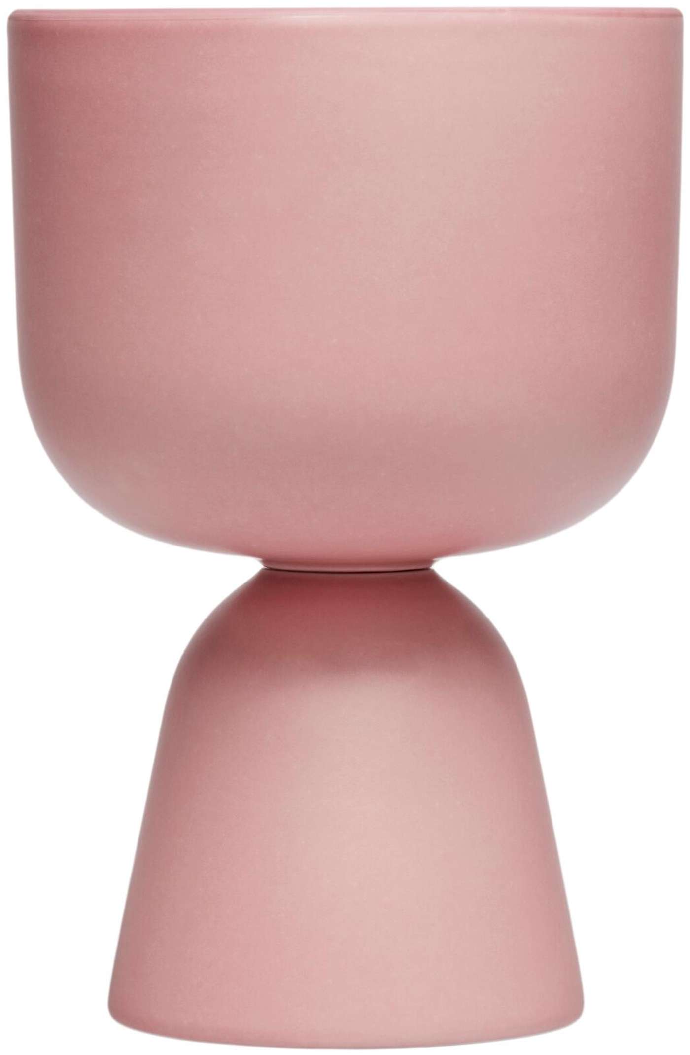 Горшок Iittala Nappula 190х125 мм матовый розовый
