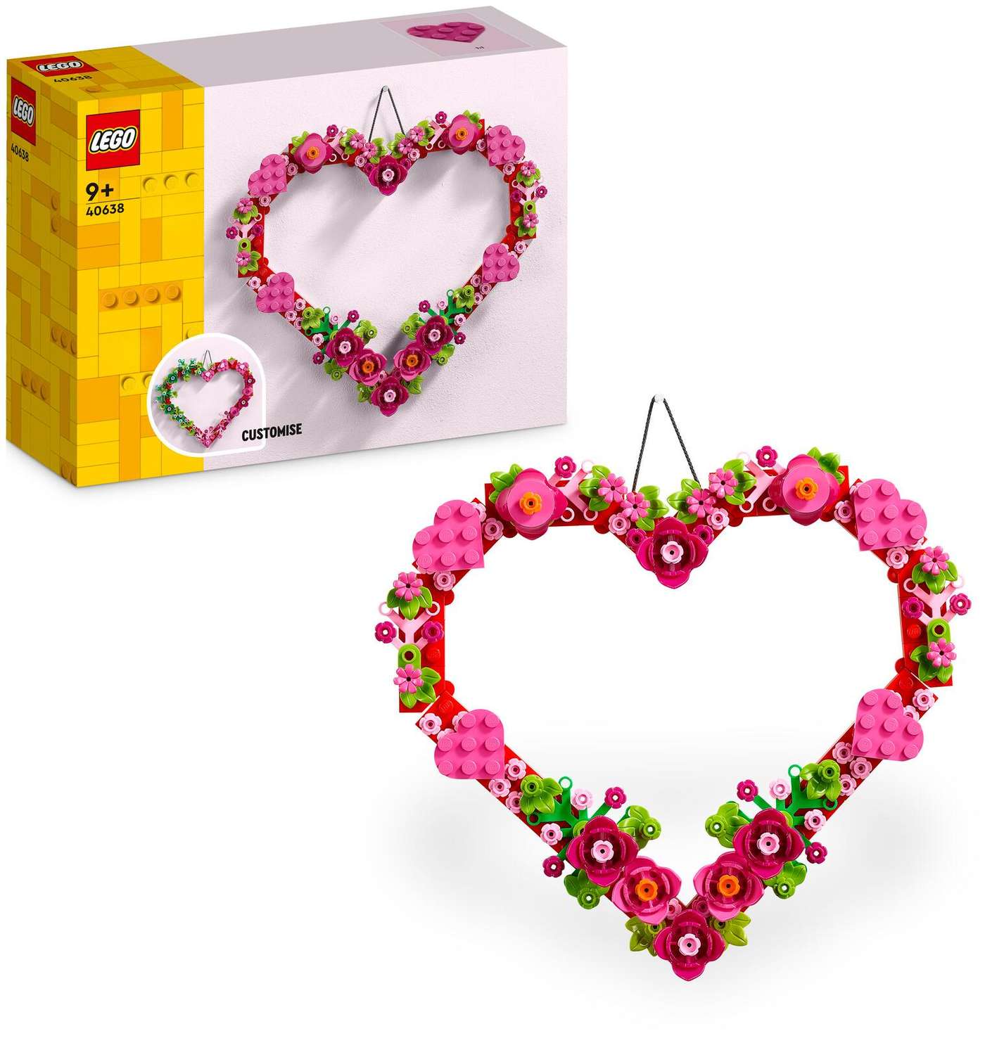 LEGO® LEL Времена года и события 40638 Украшение в виде сердечка