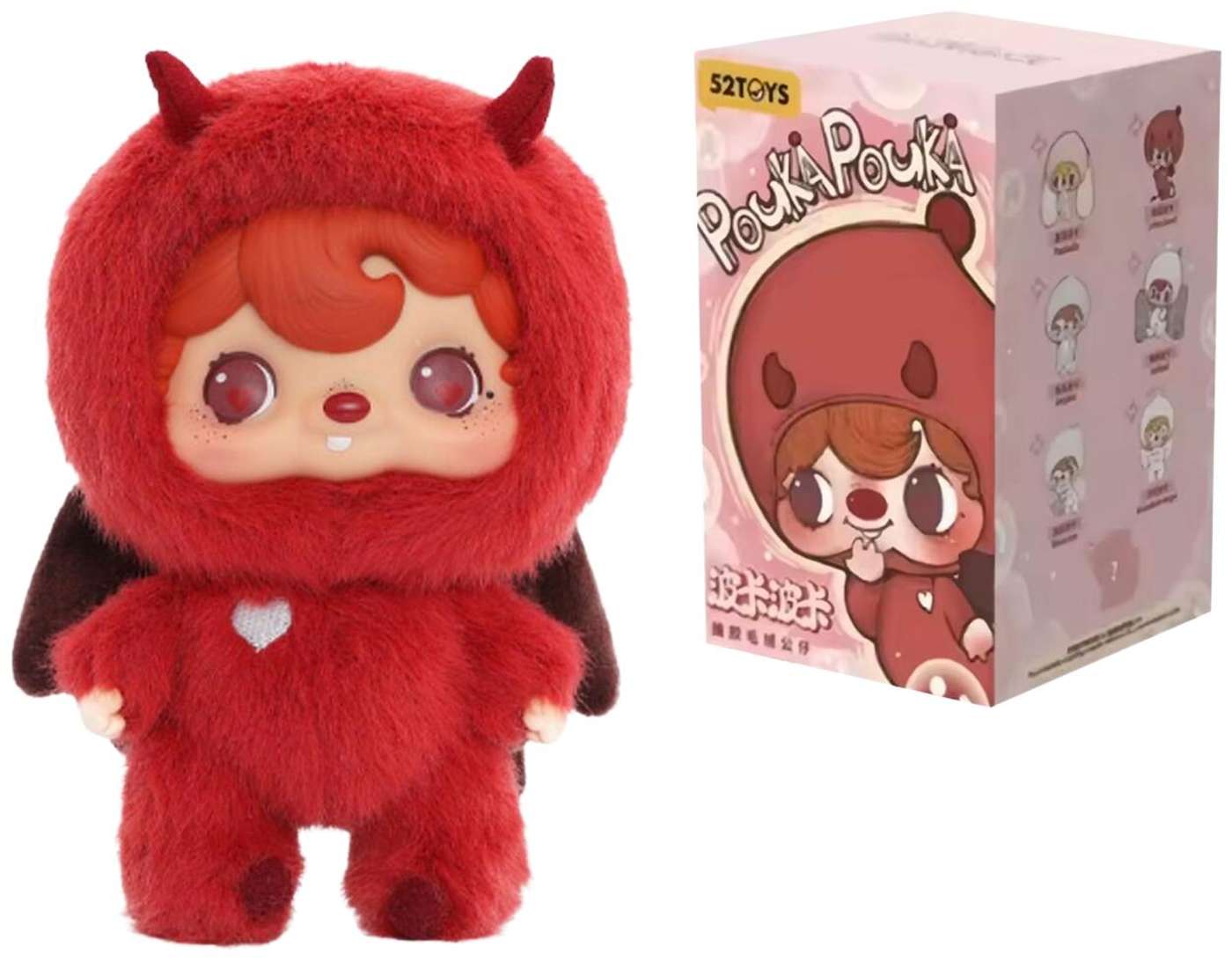 Коллекционная фигурка 52TOYS POUKAPOUKA, виниловая плюшевая слепая коробка