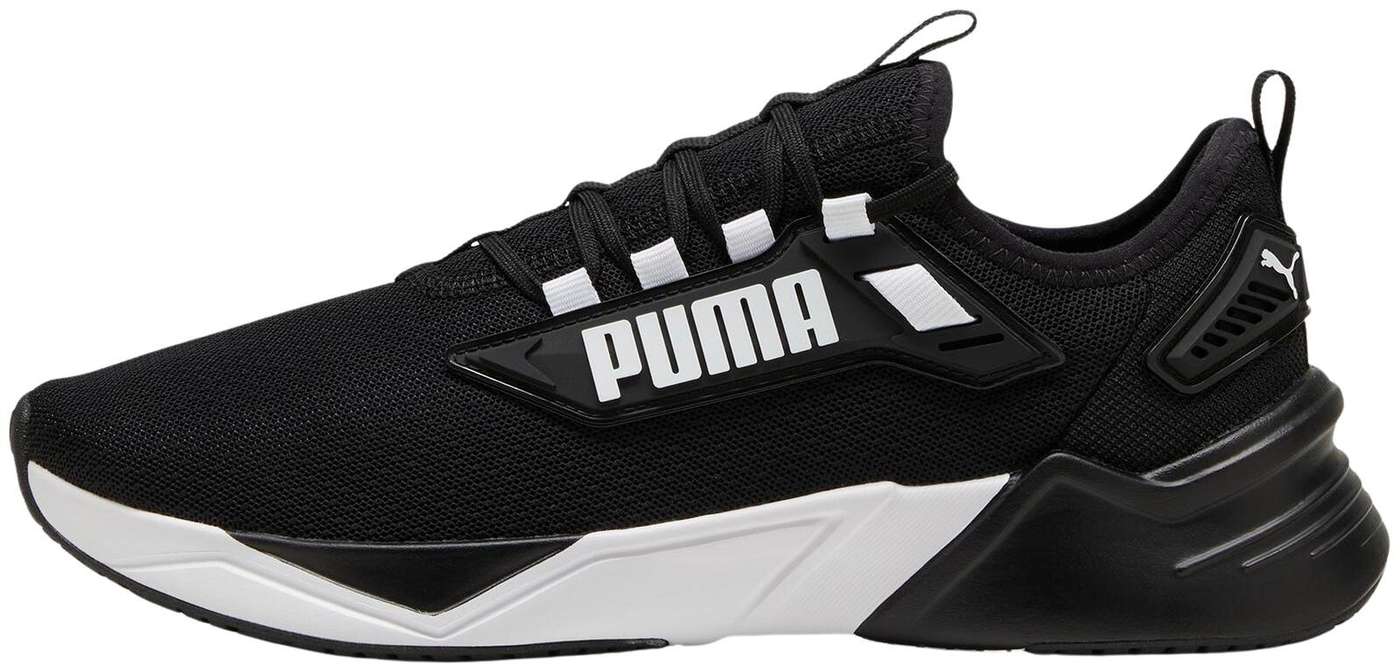 Мужские кроссовки для отдыха Puma Retaliate 3 Black (размер 6, цвет Черный / белый)