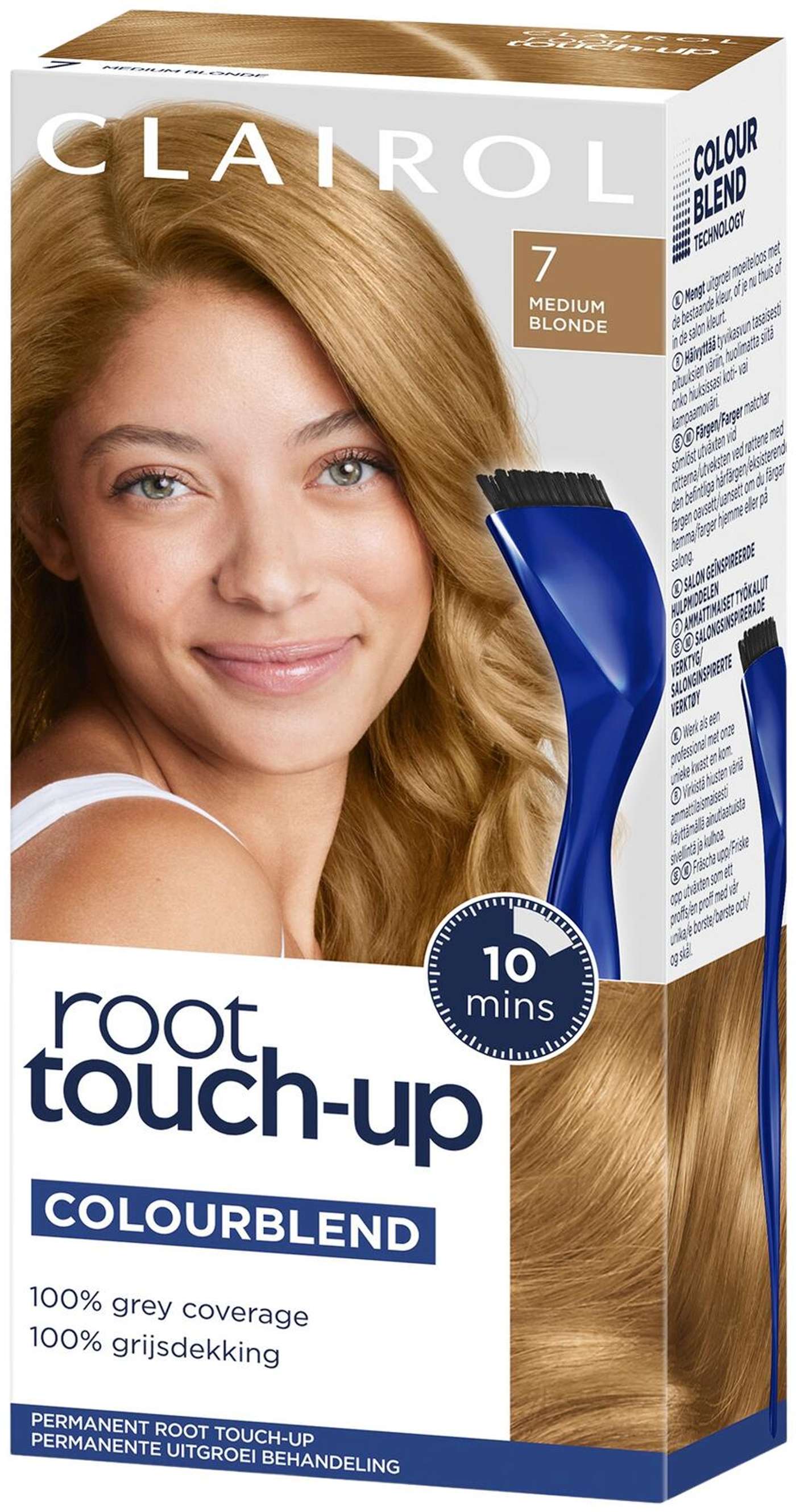 Тональный крем Clairol Root Touch-up Цвет 7 Средний светлый