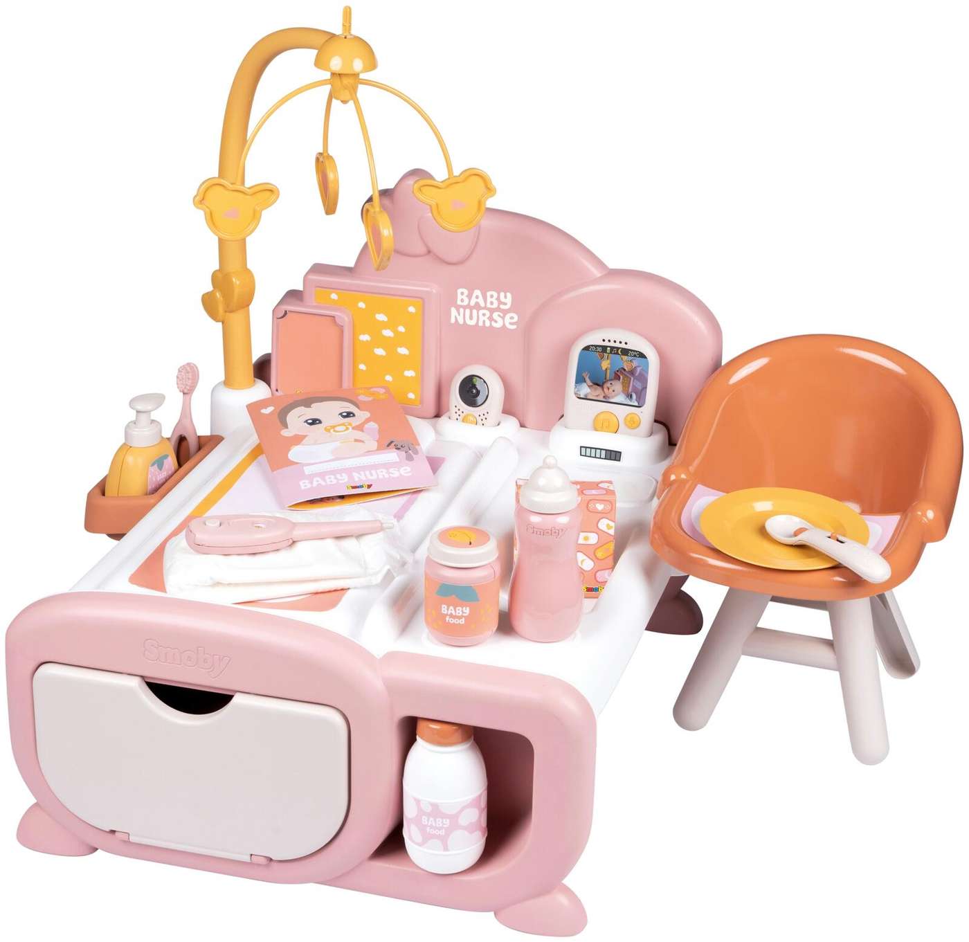 Уголок для отдыха и стимуляции Smoby Baby Nurse Nuken Cocoon 3 в 1