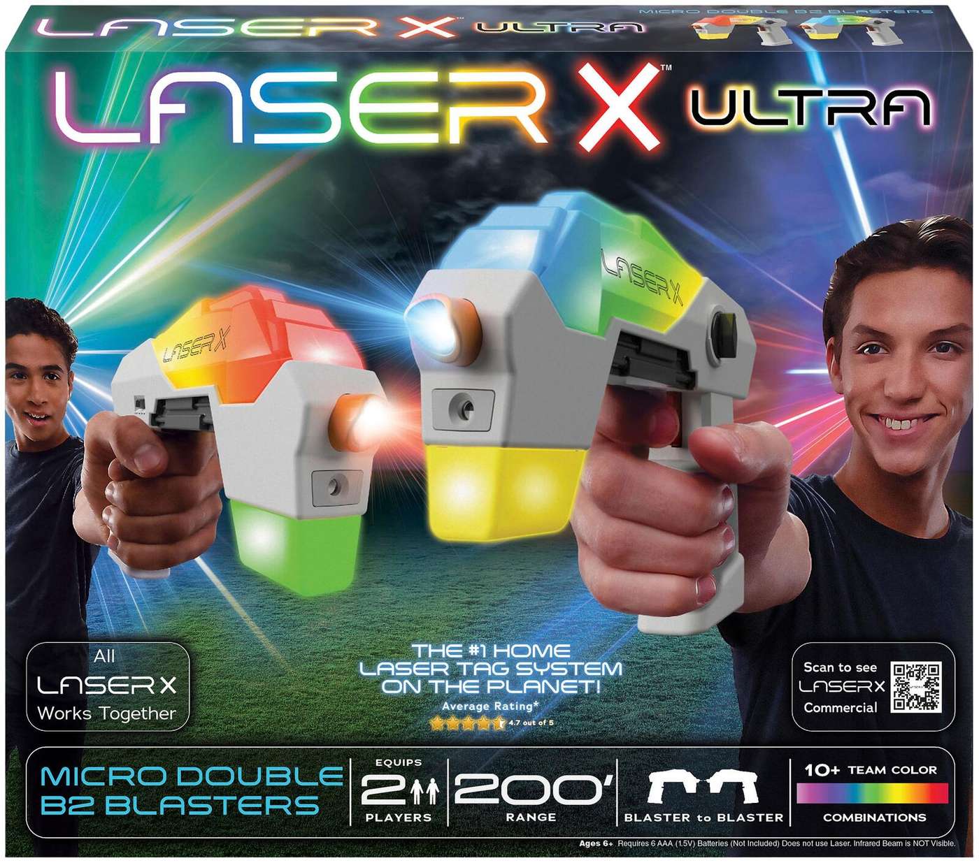 Игра Laser X Micro Double Blaster to Blaster с лазерной пушкой