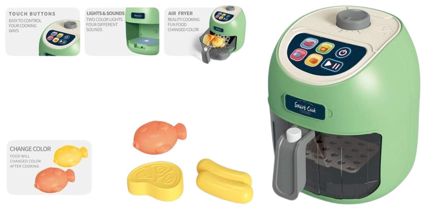 Игровой набор Junior Home с аэрофритюрницей