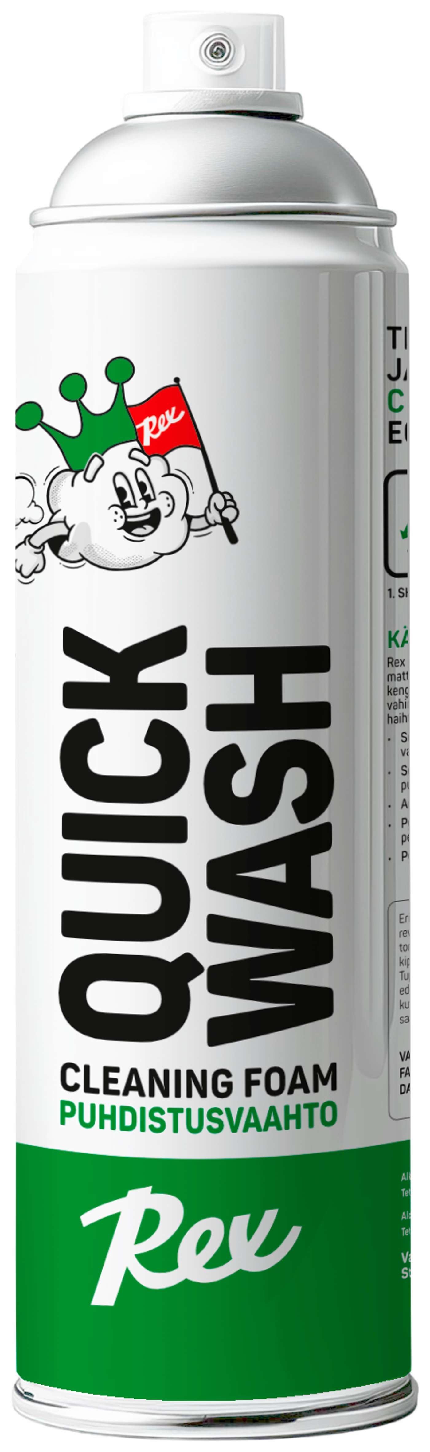 Чистящая пена Rex Quick Wash