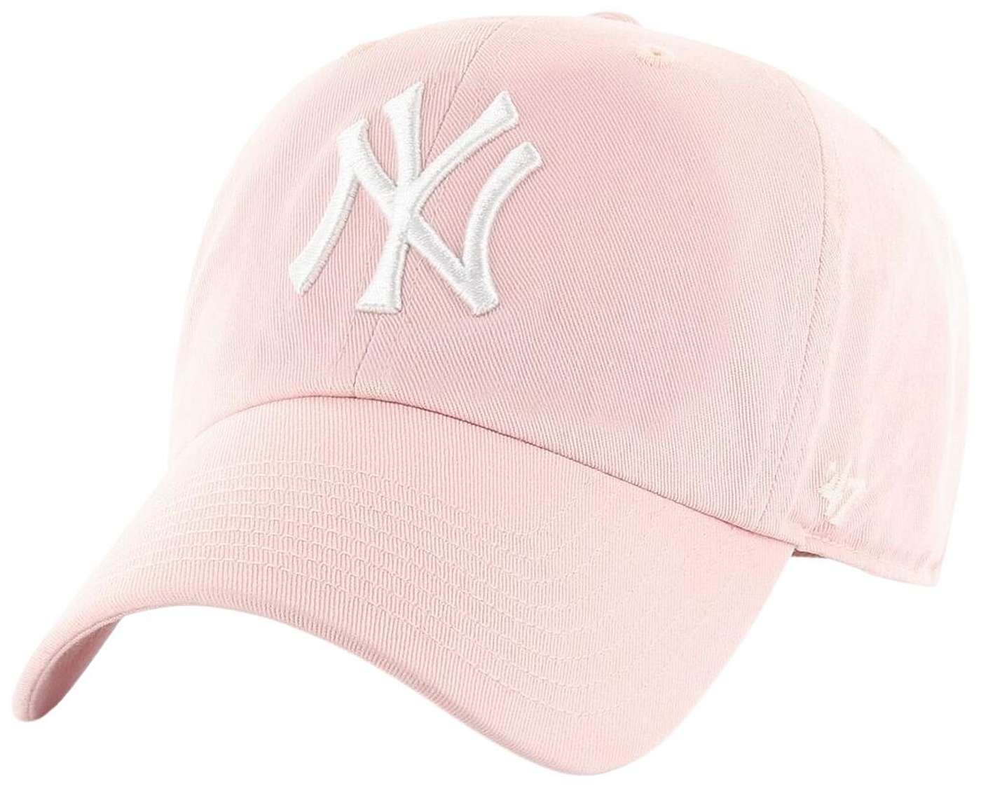 47. Очистка кепки Brand Core NY Yankees MLB (цвет розовый)