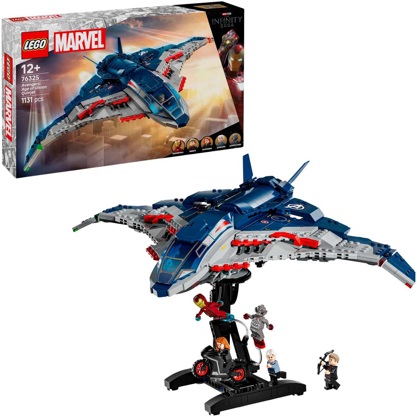 LEGO Super Heroes 76325 Мстители: Эра Альтрона Квинджет