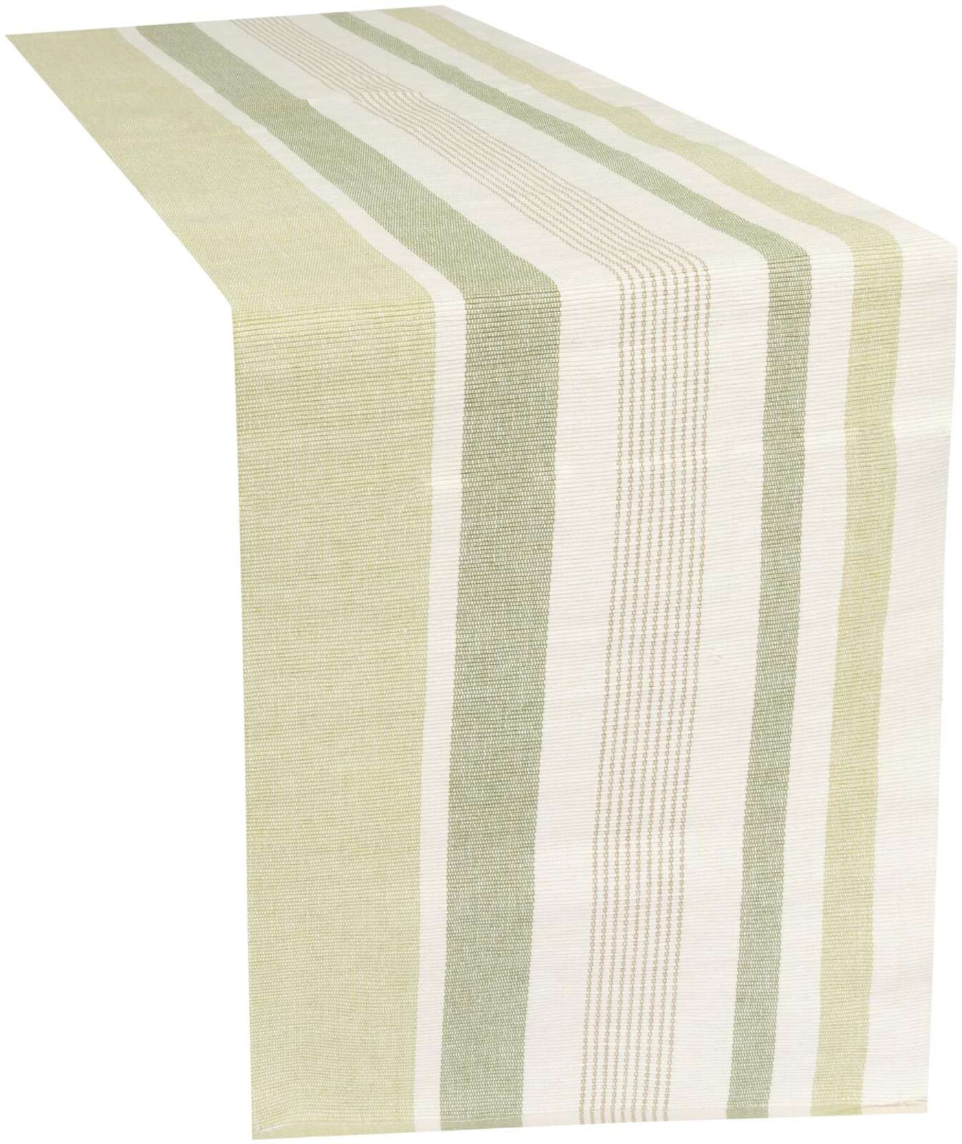 Фартук домашний Stripes 33х160 см зелено-белый (цвет зеленый / белый)