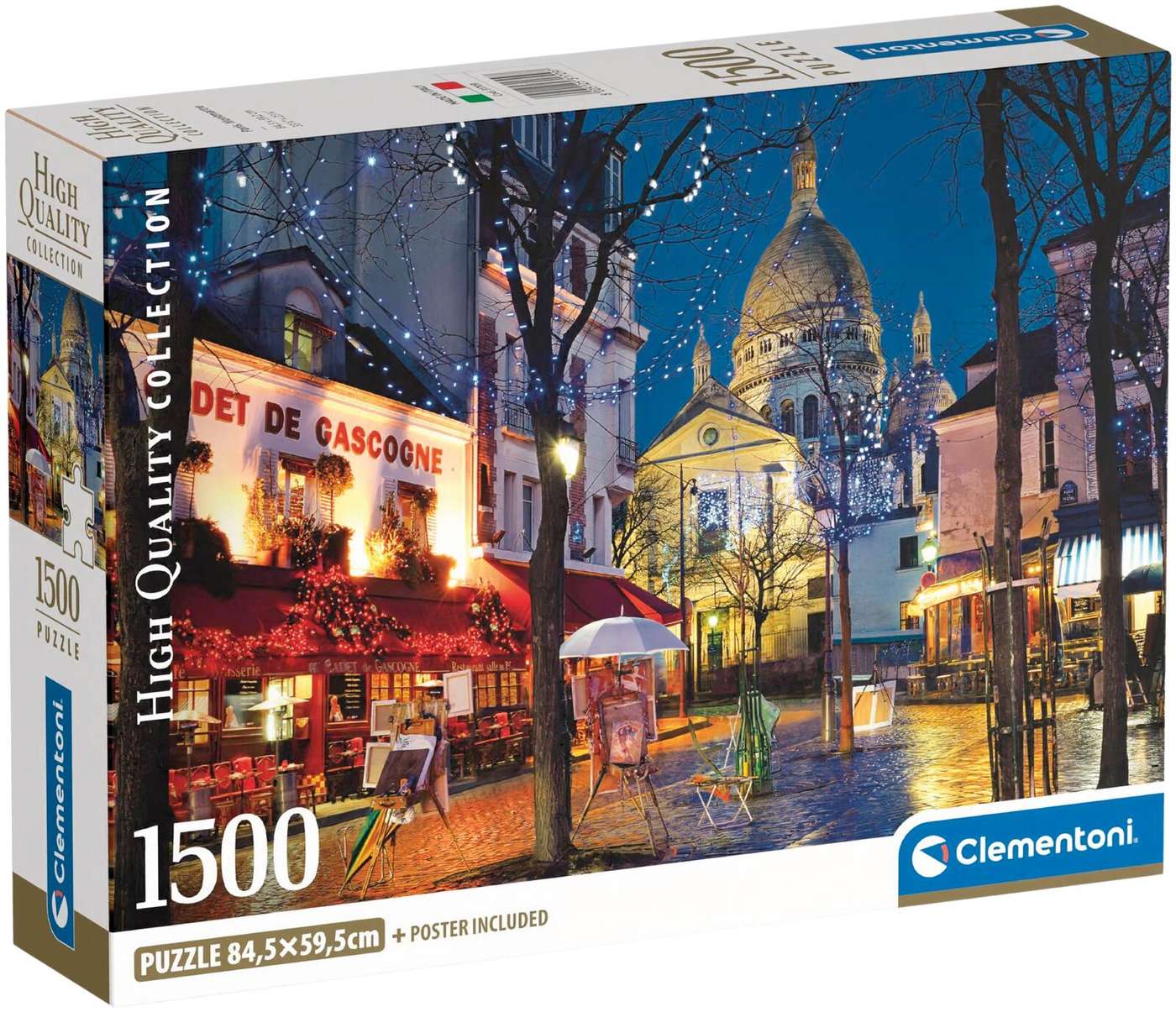Пазл Clementoni Compact 1500 деталей, в ассортименте (цвет Разноцветный)