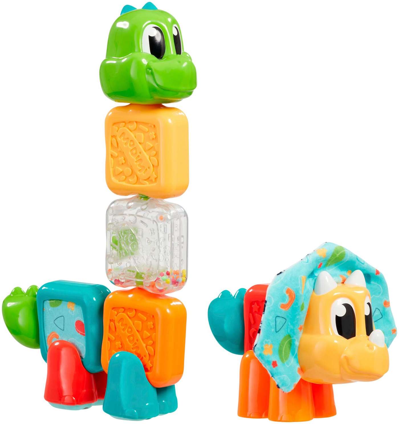Сенсорные блоки Modimi Dinosaurus, 12 деталей.