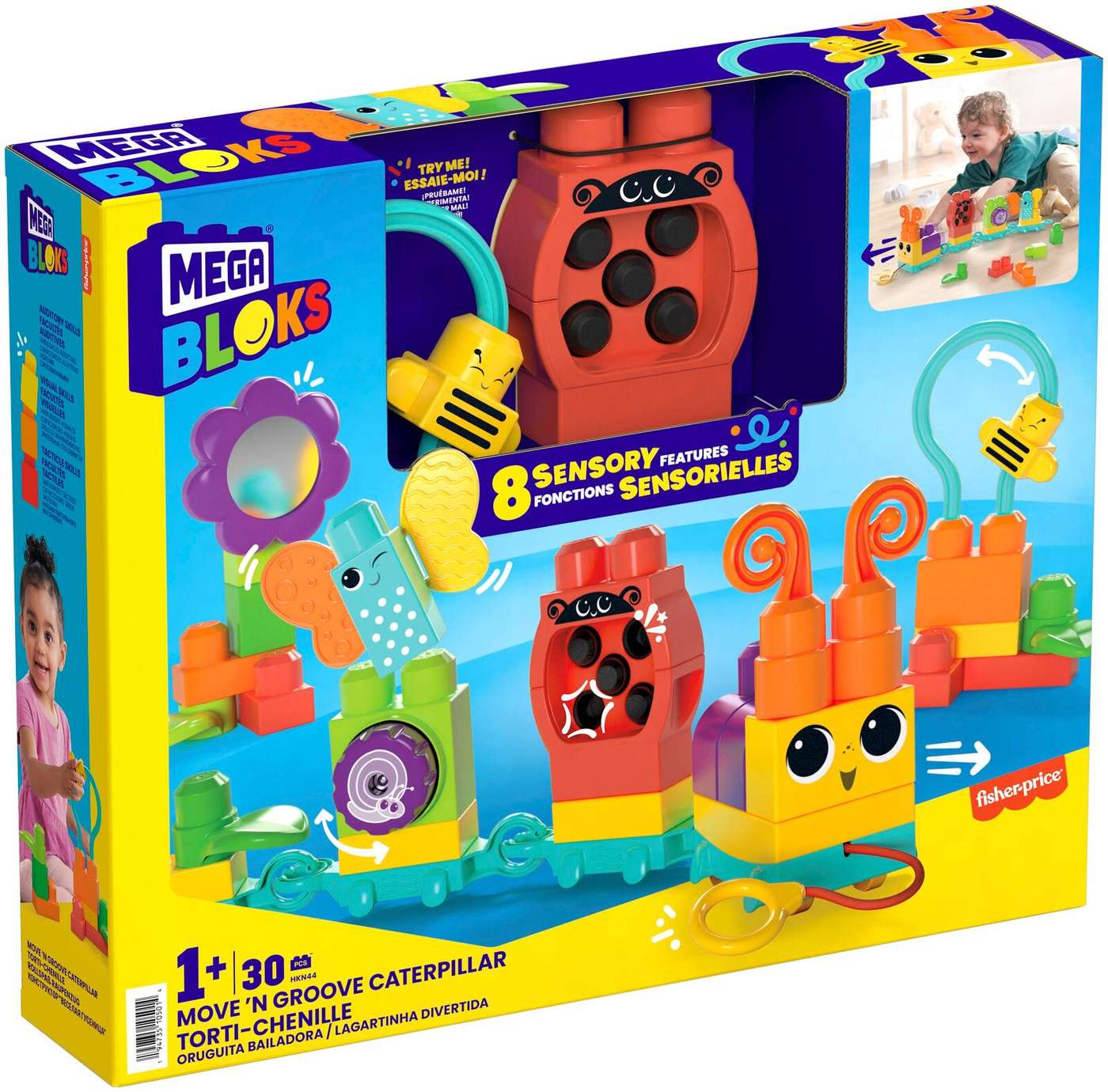Mega Bloks Move N' Groove Caterpillar