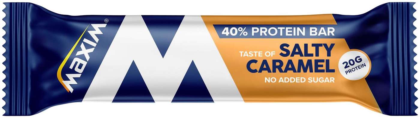 Протеиновый батончик Maxim 40% Salty Caramel 50г