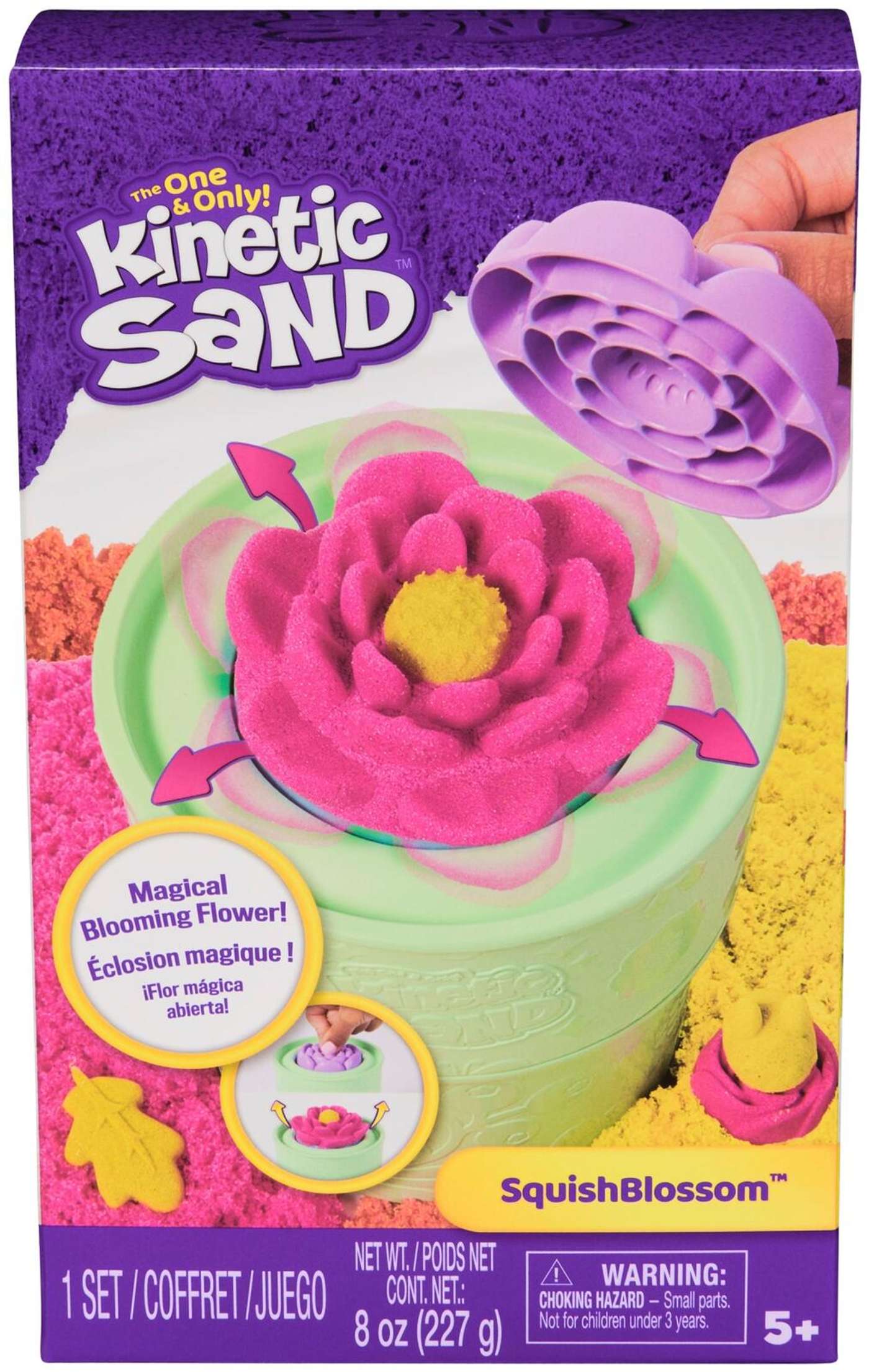 Кинетический песок Squish Blossom