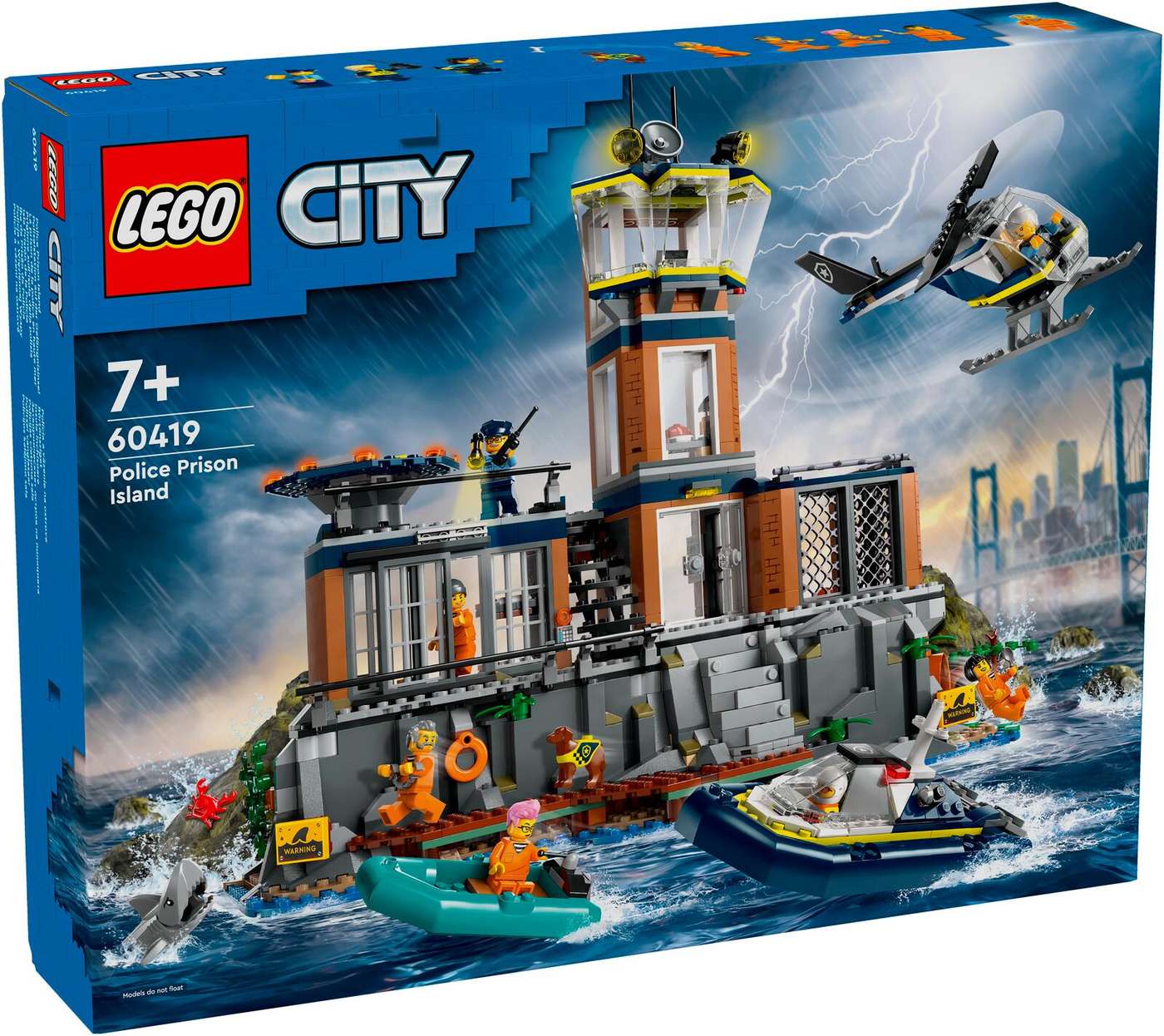 LEGO City Police 60419 Полицейский остров-тюрьма