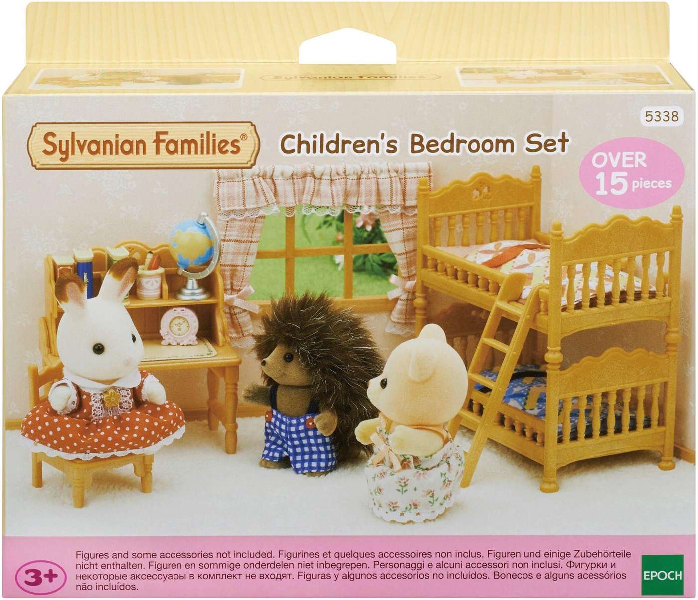 Детская комната в фермерском доме Sylvanian Families с двухъярусной кроватью (цвет Разноцветный)