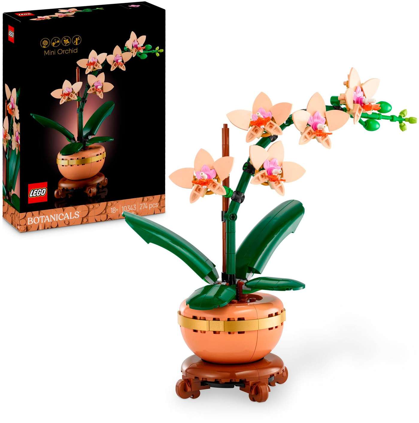 LEGO® Botanicals 10343 Мини-орхидея