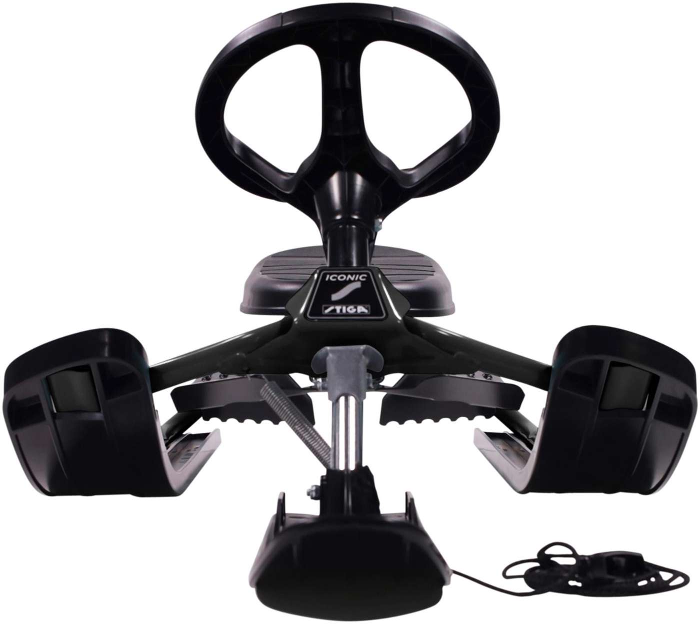 Санки Stiga Snowracer Iconic серые (цвет Графитовый серый / черный)