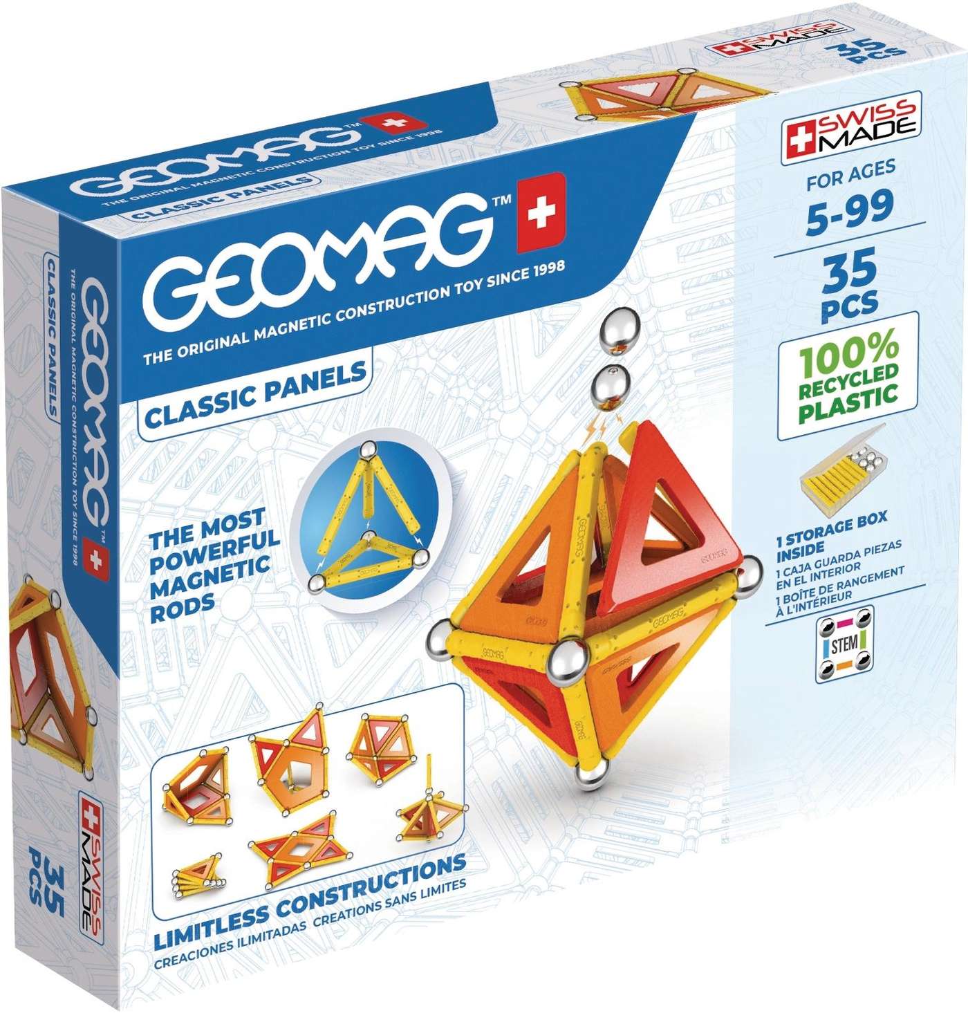Панели Geomag Classic Green Line 35