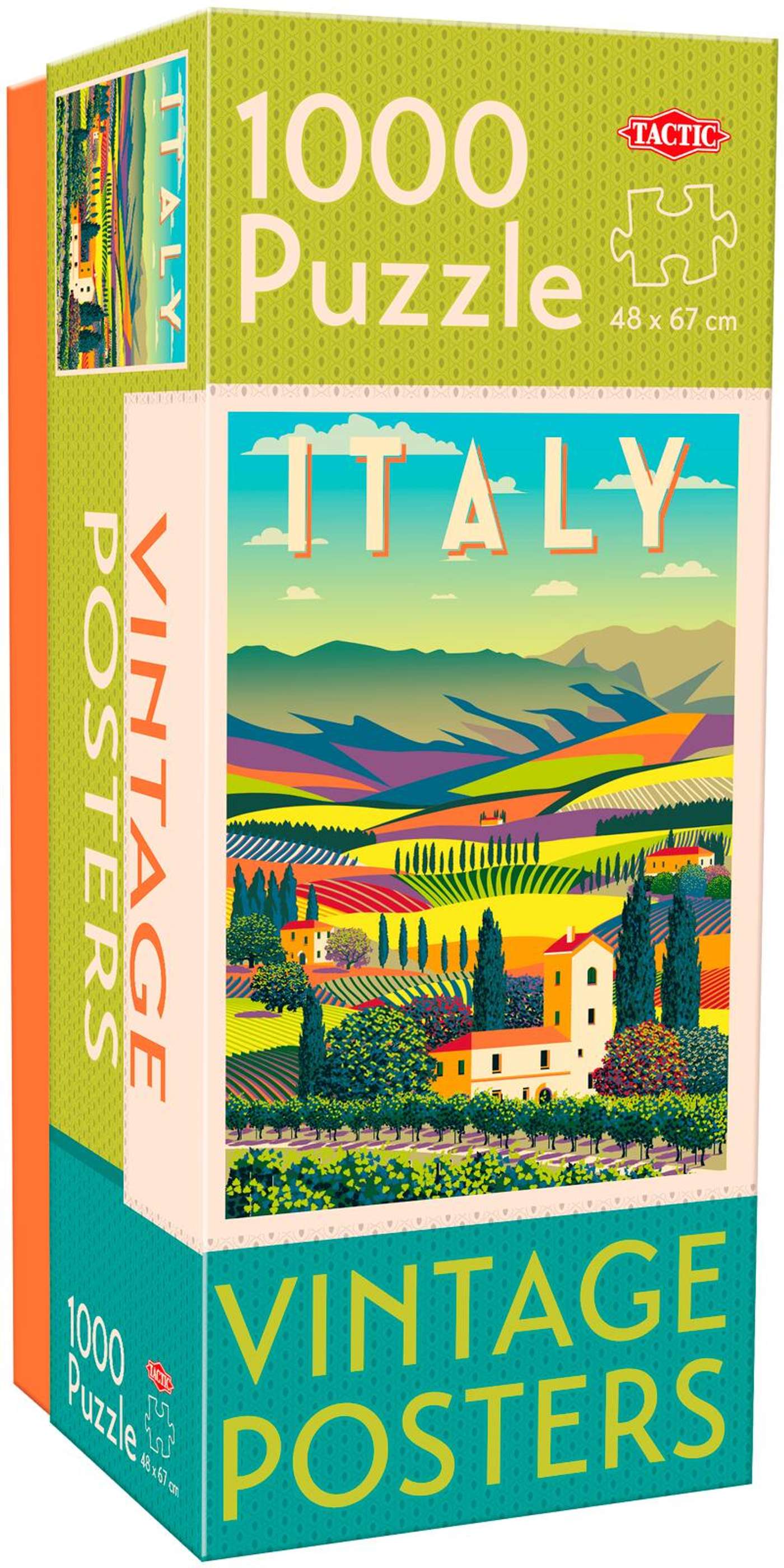 Тактическая головоломка Vintage Posters Italy 1000 возвращается
