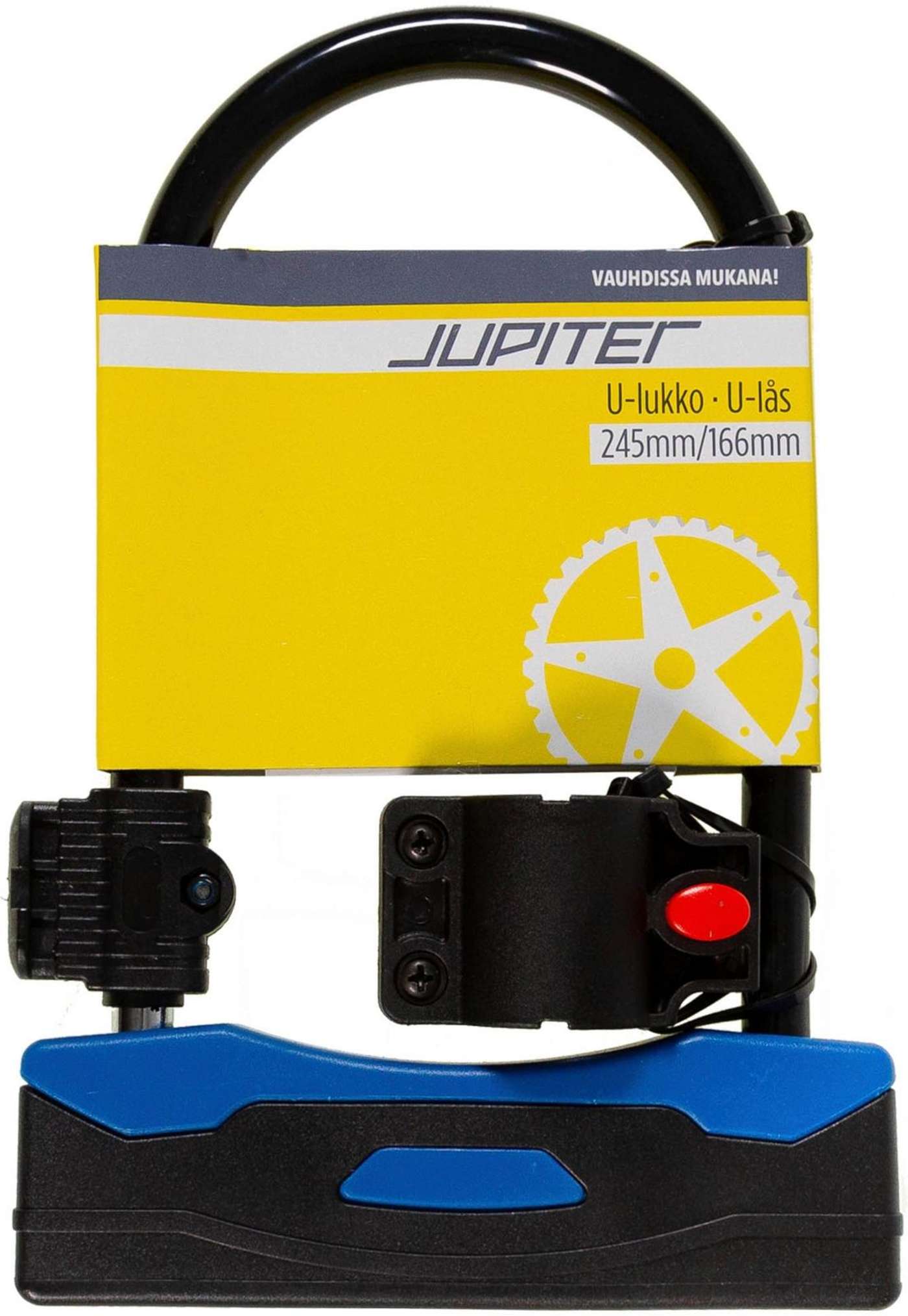 Велосипед Юпитер U-lock 245 / 166 мм HC85102 (цвет Черный)