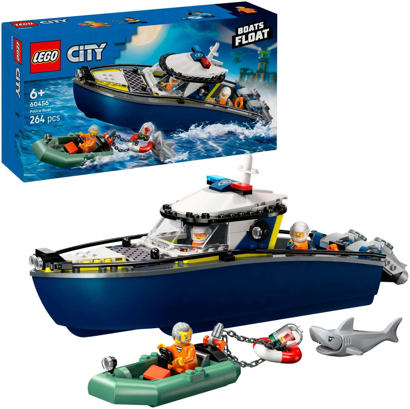 LEGO® City Police (60456) Погоня на полицейском катере