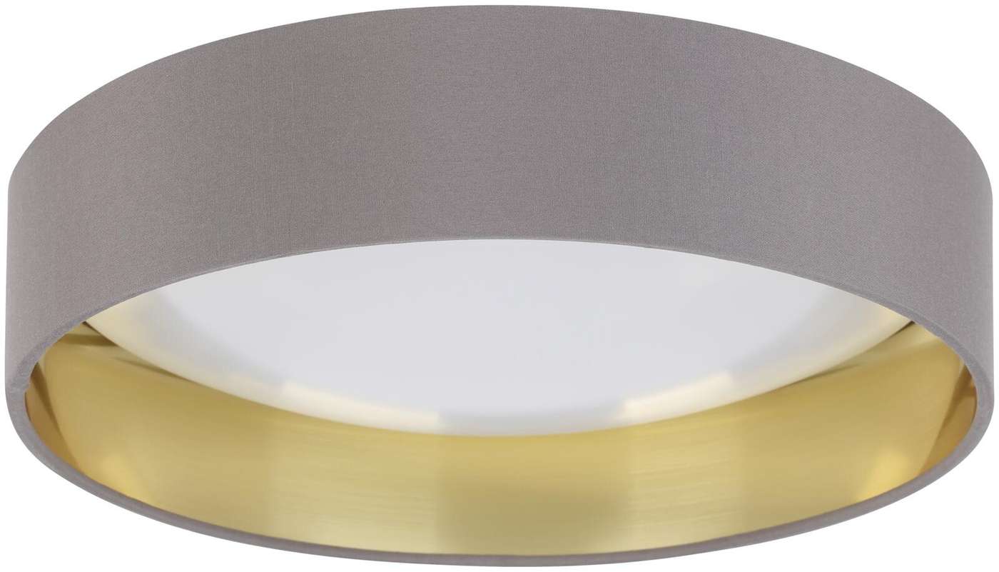 Потолочный светильник Palomaro 2 3x3, 6Вт LED 3000К 960лм IP20 капучино / золотой