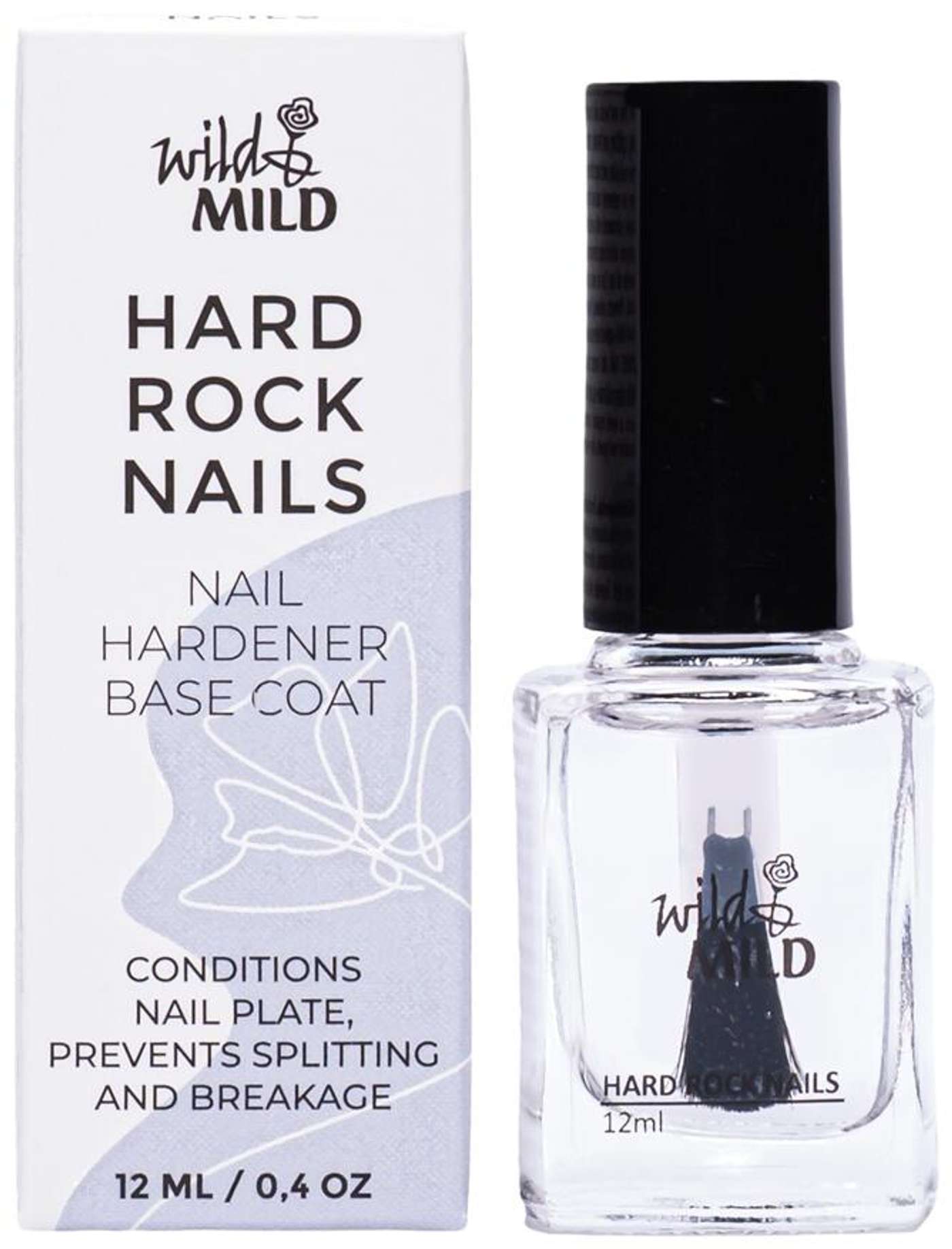 Wild&Mild Hard Rock Nails Отвердитель для ногтей N004 12 мл