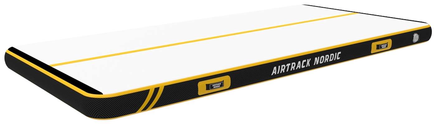 AirTrack Nordic Carbon дорожка для прыжков - желтая - 3 м