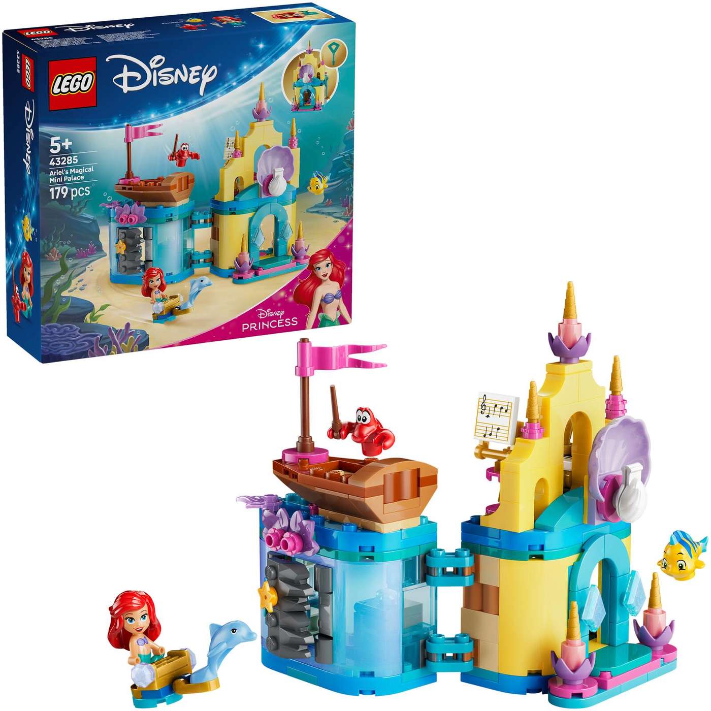 LEGO® Disney Princess 43285 Волшебный дворец Ариэль в миниатюре