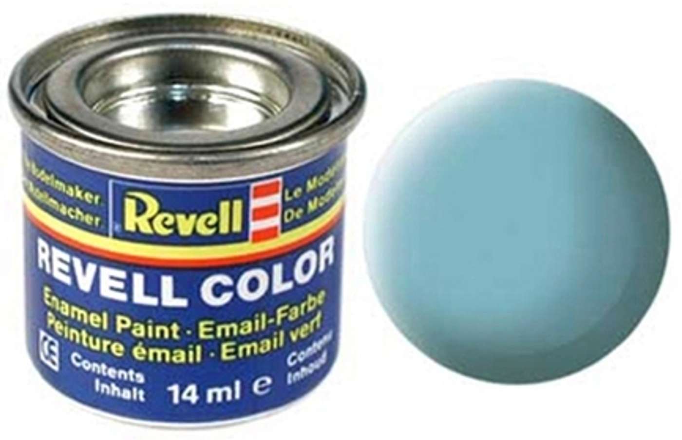 Краска Revell 14мл 55 светло-бирюзовый матовый (цвет бледно-бирюзовый)