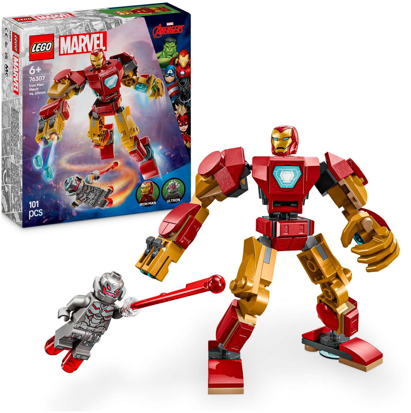 LEGO® Super Heroes Marvel 76307 Железный человек Робот против Альтрона