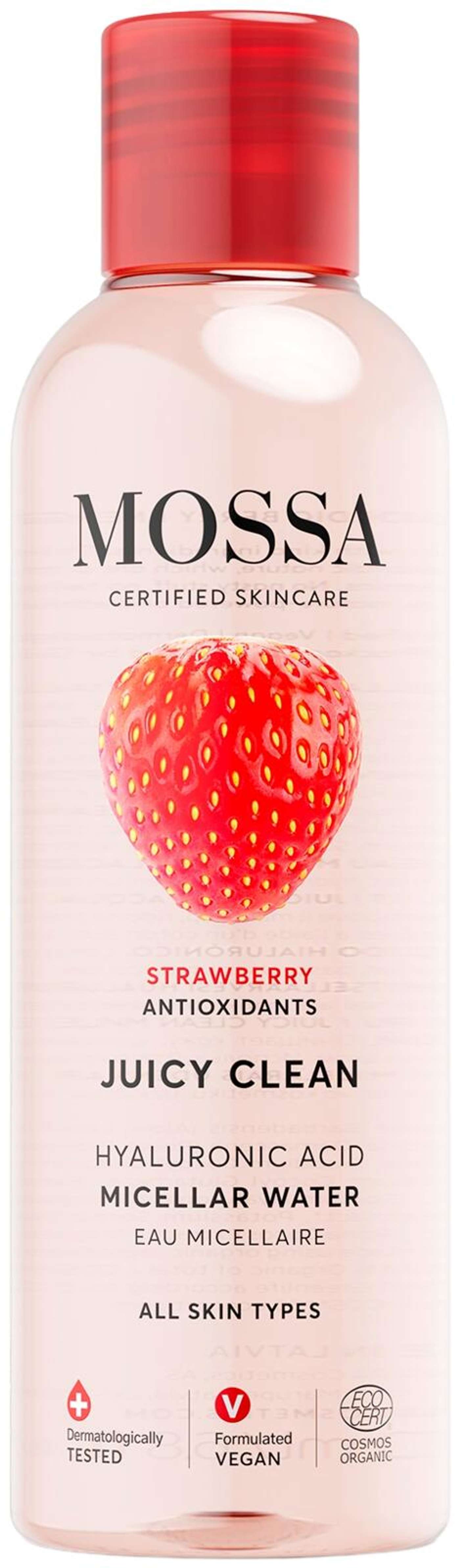 Мицеллярная вода Mossa Juicy Clean 200мл