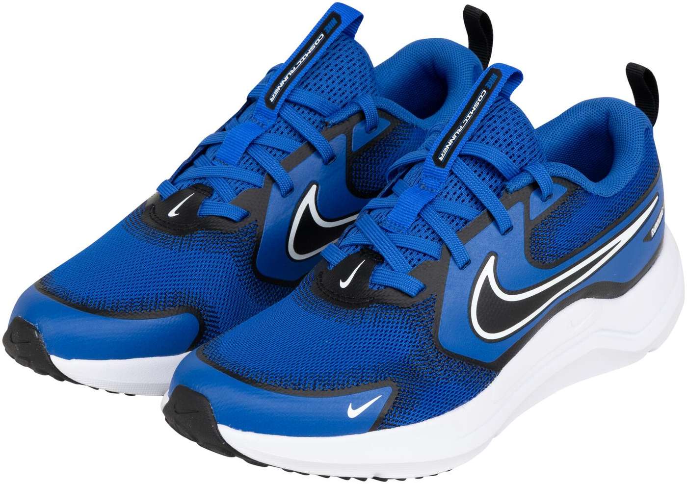 Детские кроссовки Nike Cosmic Runner GS (размер 4, цвет игра королевская / бело-черная)