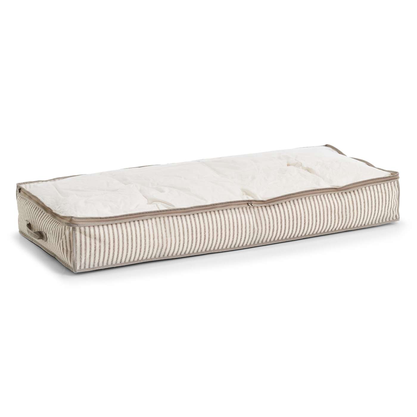 Коробка для коврика Zeller Stripe 104x46x15 см (цвет бежевый)